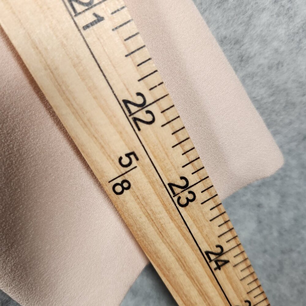 Intermix Sarah Ruffle Pink Silk Blouse. Top Size S - Picture 8 of 9